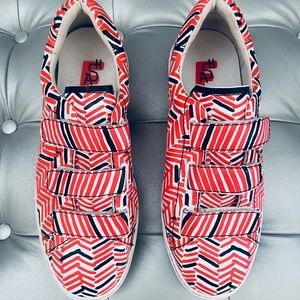 Ash + Filip Pagowski: Pharell Tweed Velcro Sneakers w/ Container Store Shoebox